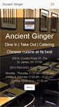 Mobile Screenshot of ancientginger.com